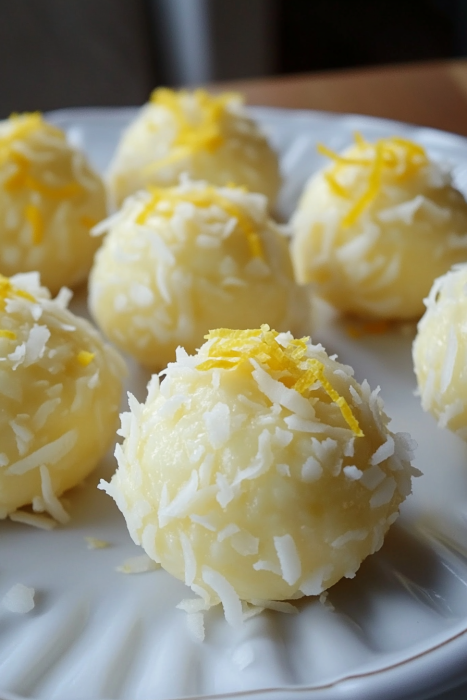 No-Bake Lemon Truffles
