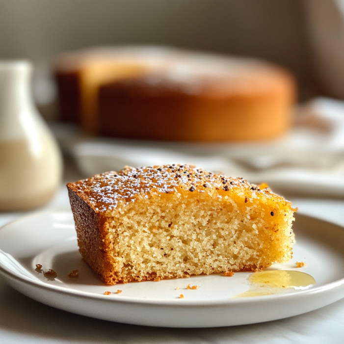 Flourless Orange Ginger Cake
