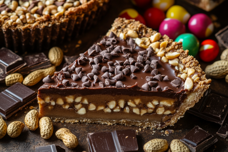 Giant Reese’s Peanut Butter Cup Pie