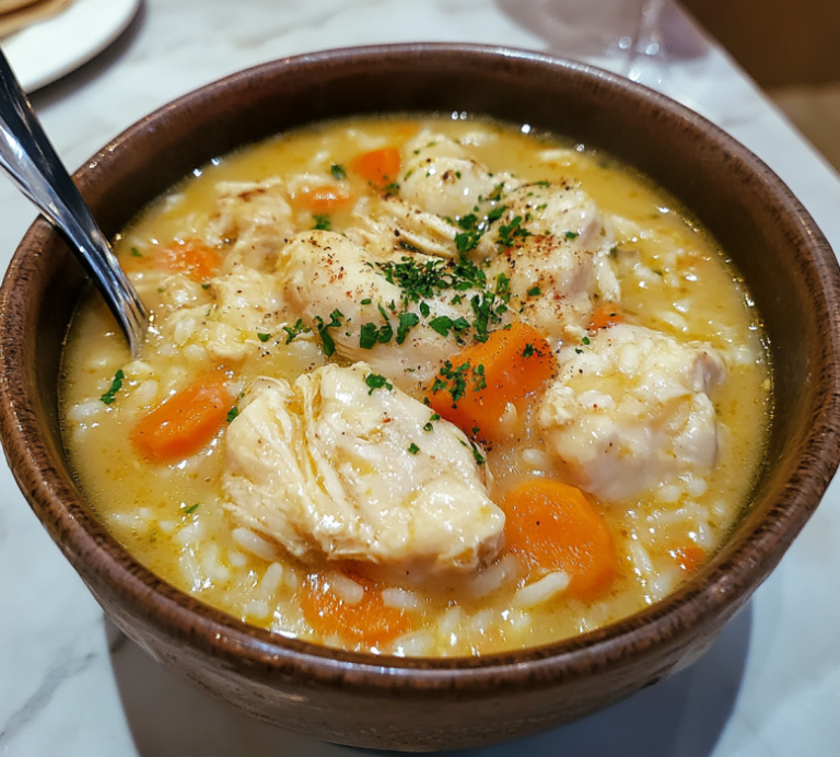 Comforting Chicken and Rice Soup