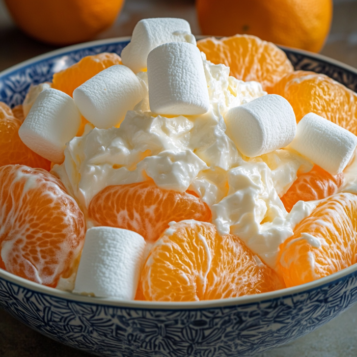 The Best Orange Creamsicle Fluff Salad