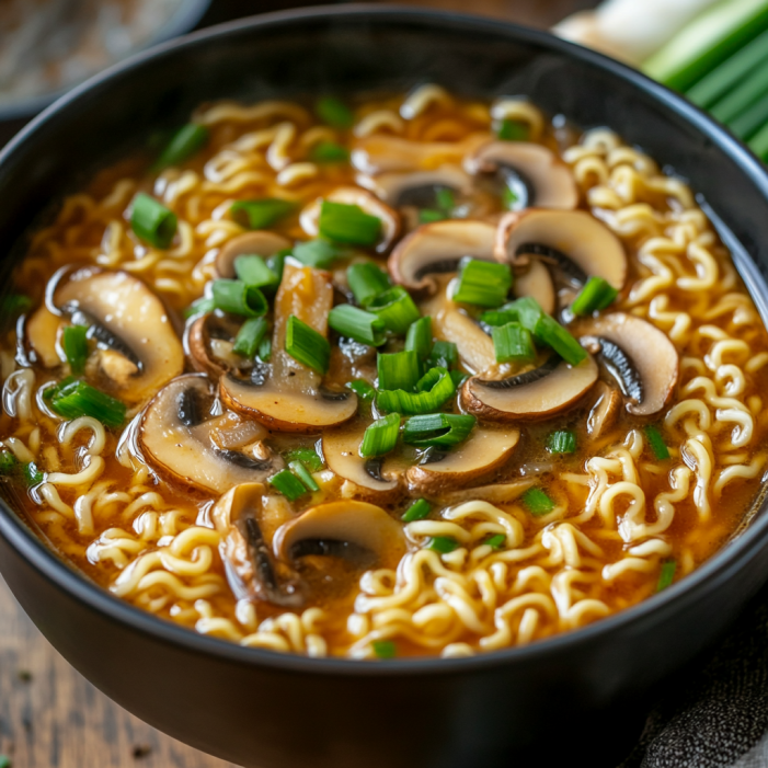 Cozy Mushroom Ramen Soup