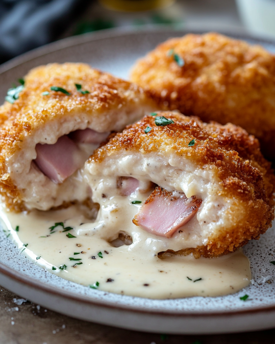Crispy Creamy Chicken Cordon Bleu: A Gourmet Twist on a Classic