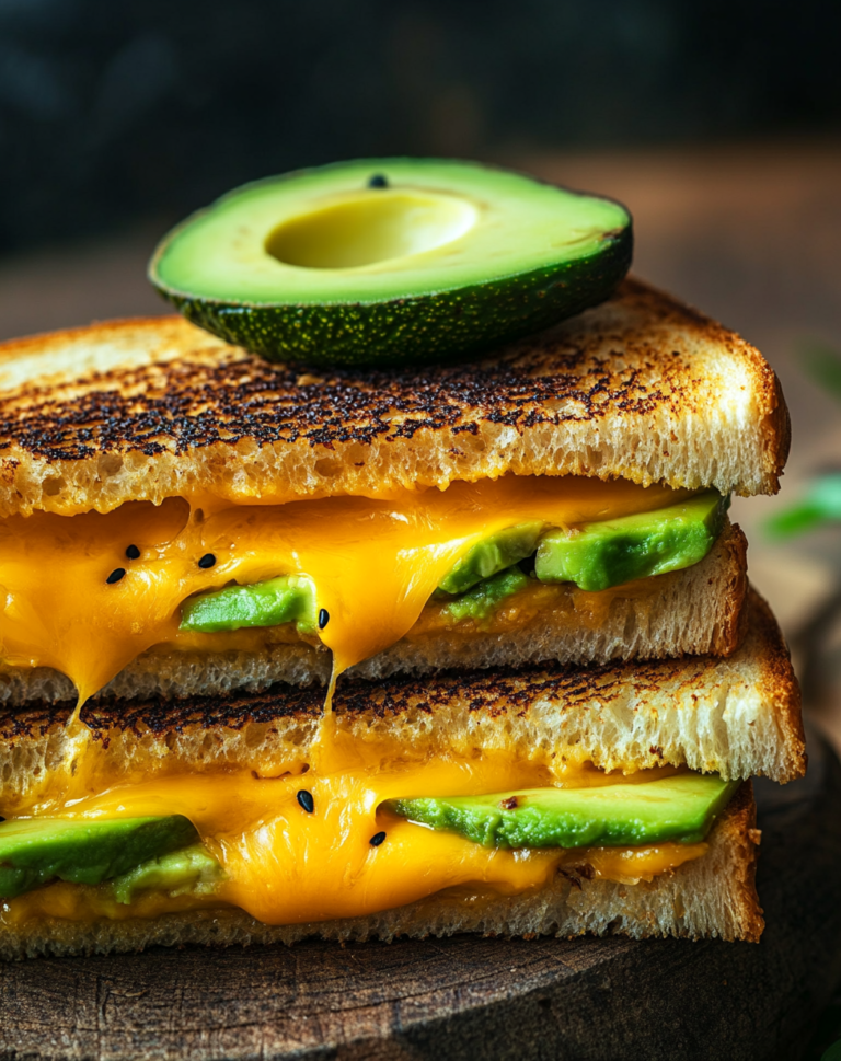 Avocado Grilled Cheese Sandwiches: A Creamy Twist on a Classic