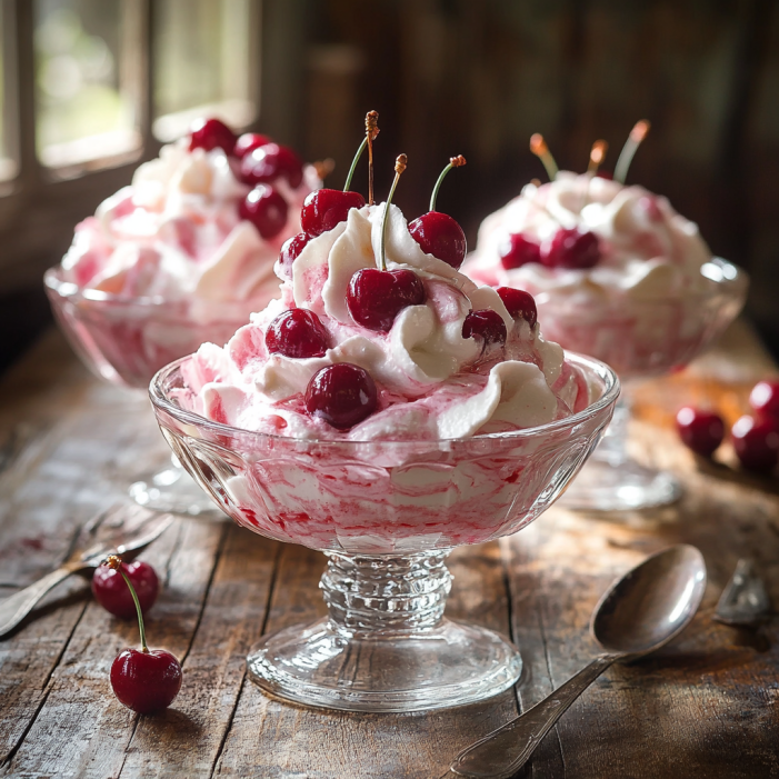 Dreamy Cherry Cheesecake Fluff: A Light and Creamy Dessert