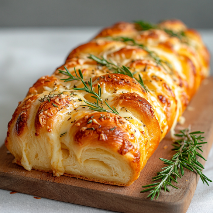 Rosemary Garlic Pull Apart Bread