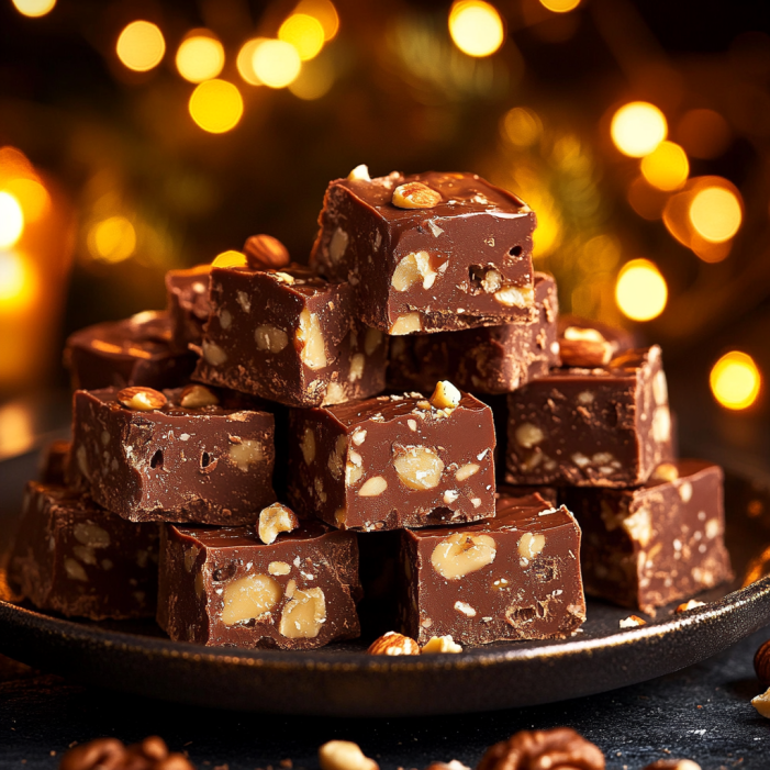Homemade Chocolate Walnut Fudge: A Sweet Indulgence