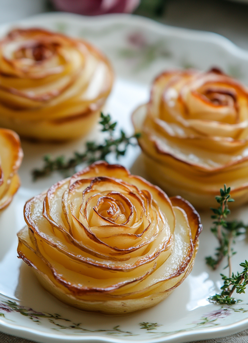 Baked Apple Roses