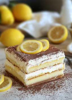 Lemon Tiramisu
