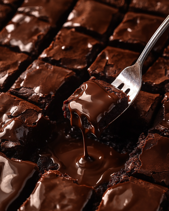 Peanut Butter Chocolate Fudge Brownies
