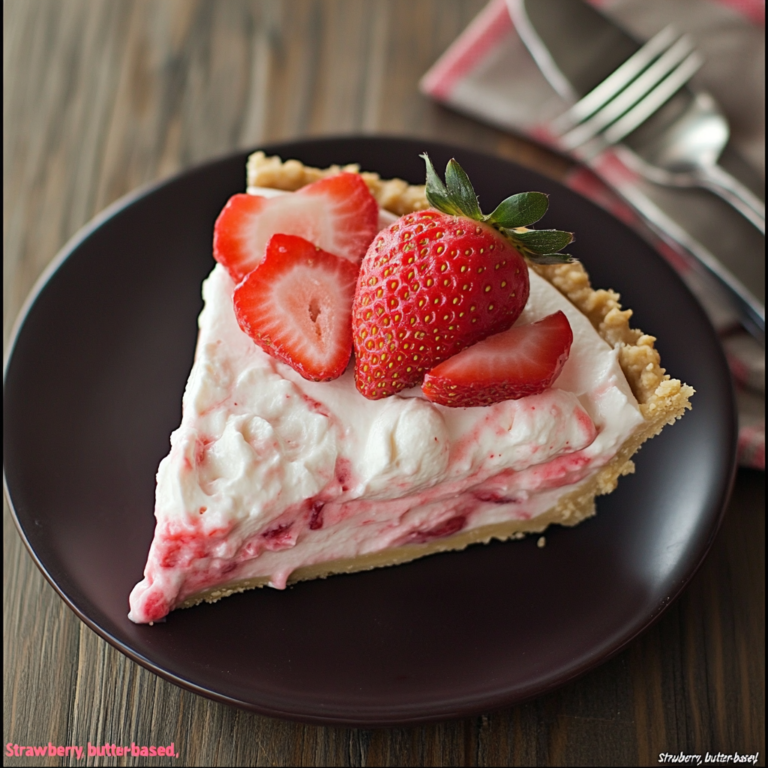 Strawberry Cheesecake Lush: A No-Bake Delight