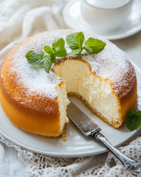 The Dreamiest Yogurt Cloud Cake: A Slice of Heaven