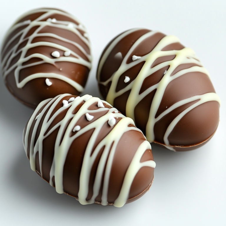 Fudge-Filled Easter Eggs
