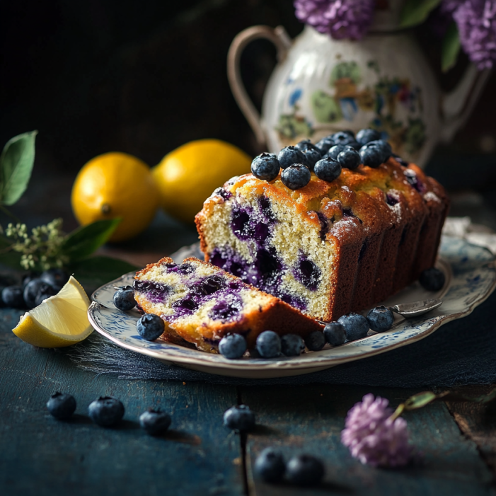 Blueberry Cream Cheese Bread