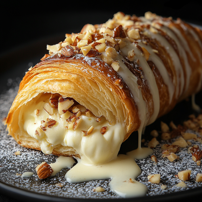 Italian Cream Stuffed Cannoncini