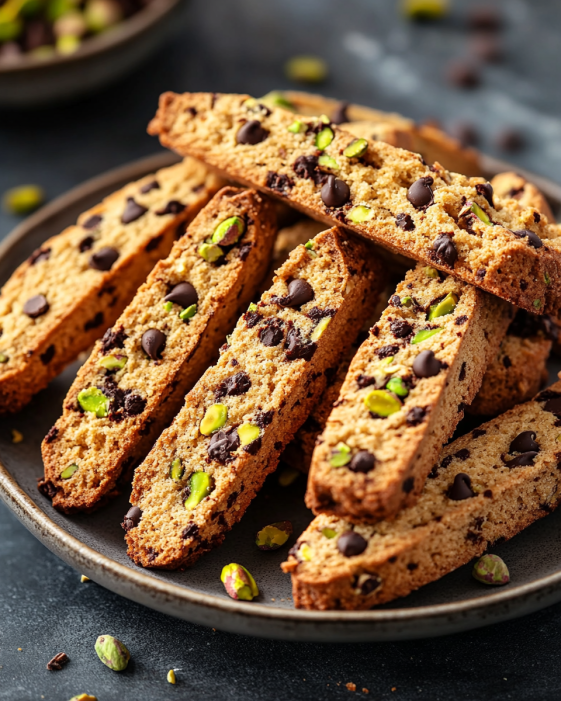 Pistachio Biscotti