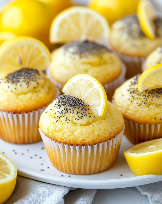 Lemon Poppy Seed Muffins