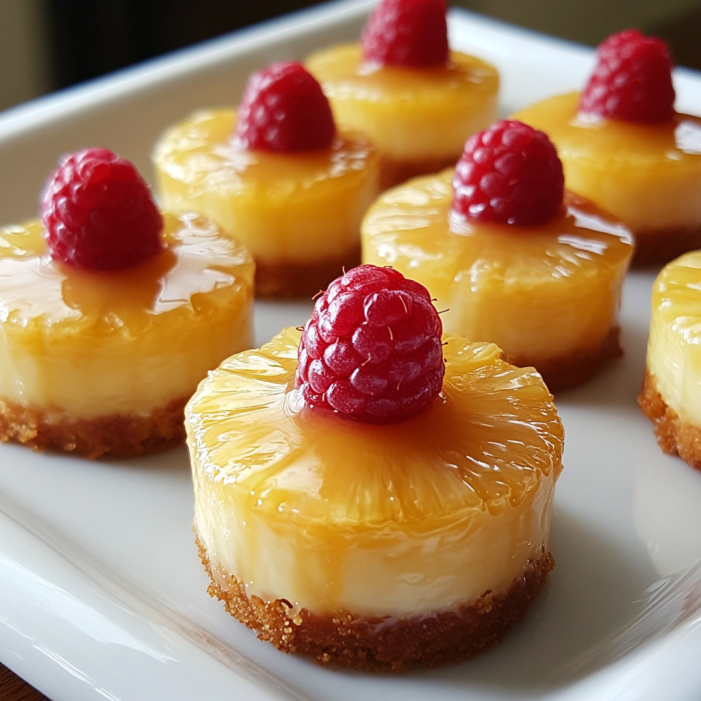 Pineapple Upside-Down Cupcakes