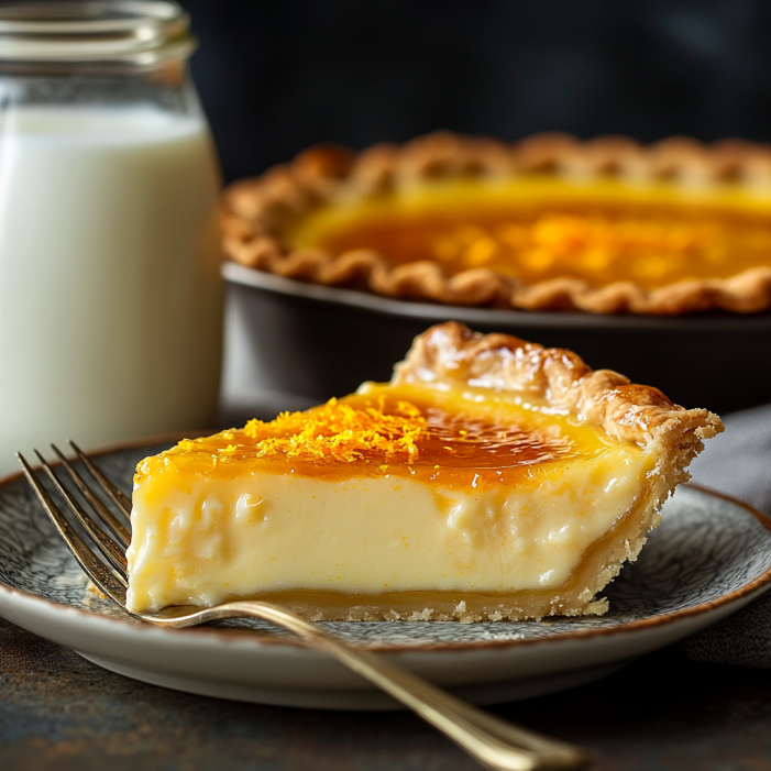 The Old Fashioned Custard Pie