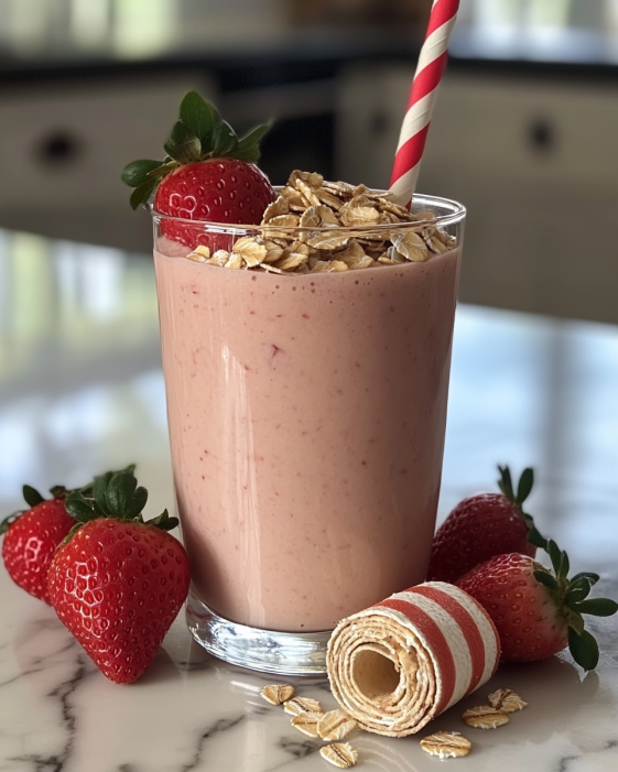 Strawberry Oat Protein