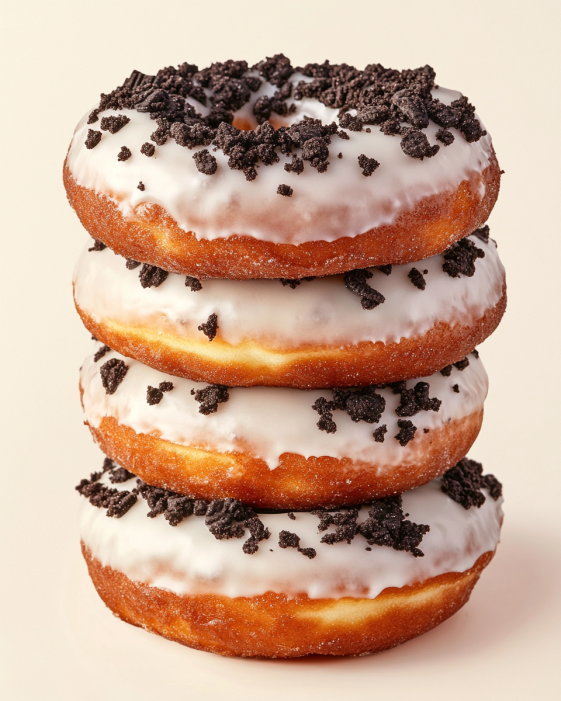 Vegan Oreo Donuts