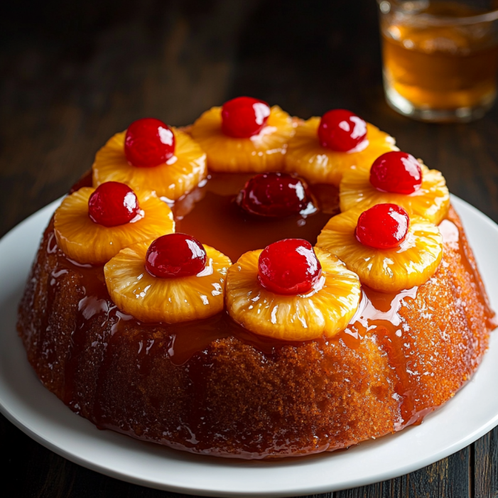 Easy Pineapple Upside Down Bundt Cake