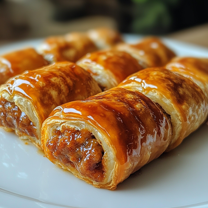 Easy Sausage French Toast Roll-Ups